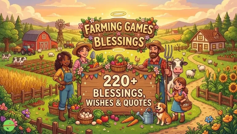 Farming Games Blessings: 220+ Blessings, Wishes & Quotes
