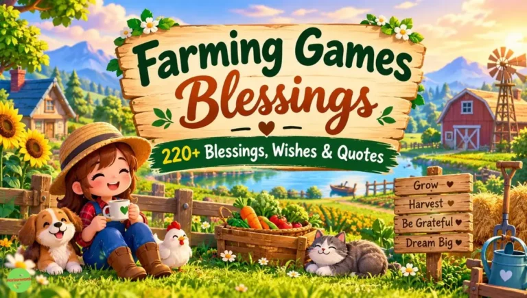 Farming Games Blessings: 220+ Blessings, Wishes & Quotes