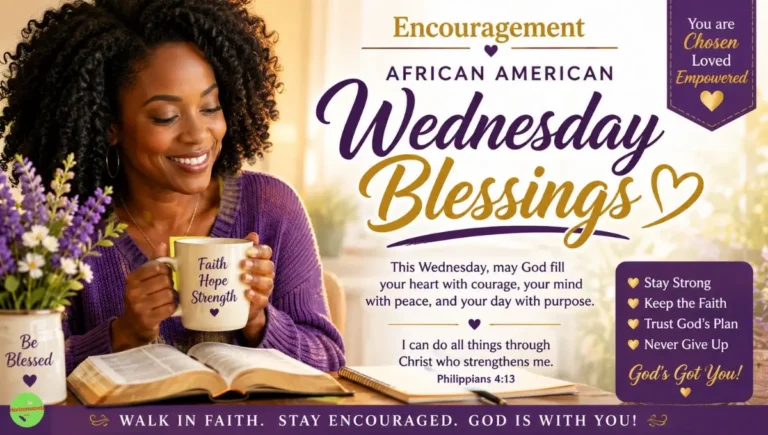 Encouragement African American Wednesday Blessings