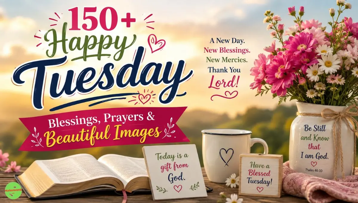 150+ Happy Tuesday Blessings, Prayers & Beautiful Images