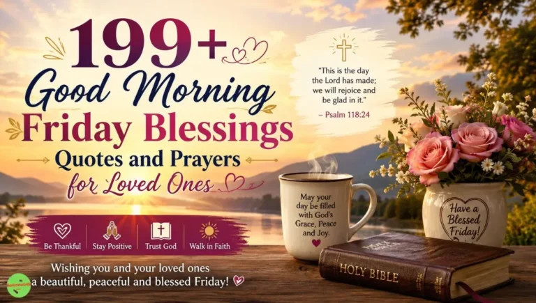 199+ Good Morning Friday Blessings Quotes and Prayers for Loved Ones