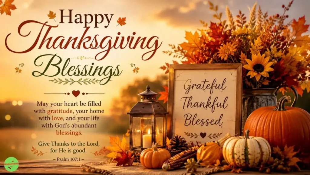  Happy Thanksgiving Blessings Images