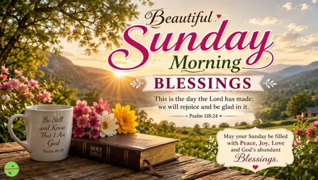 Beautiful Sunday Morning Blessings Images