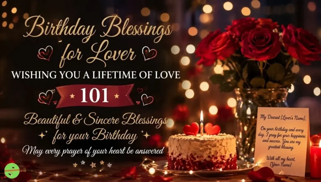 Birthday Blessings for Lover