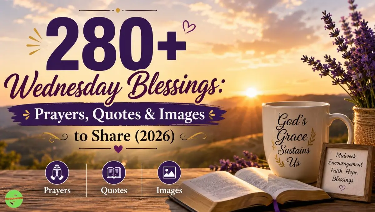 280+ Wednesday Blessings: Prayers, Quotes & Images to Share (2026)