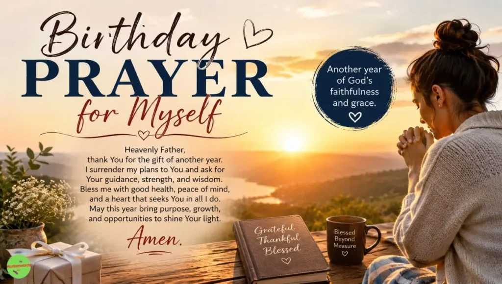  Birthday Prayer for Myself