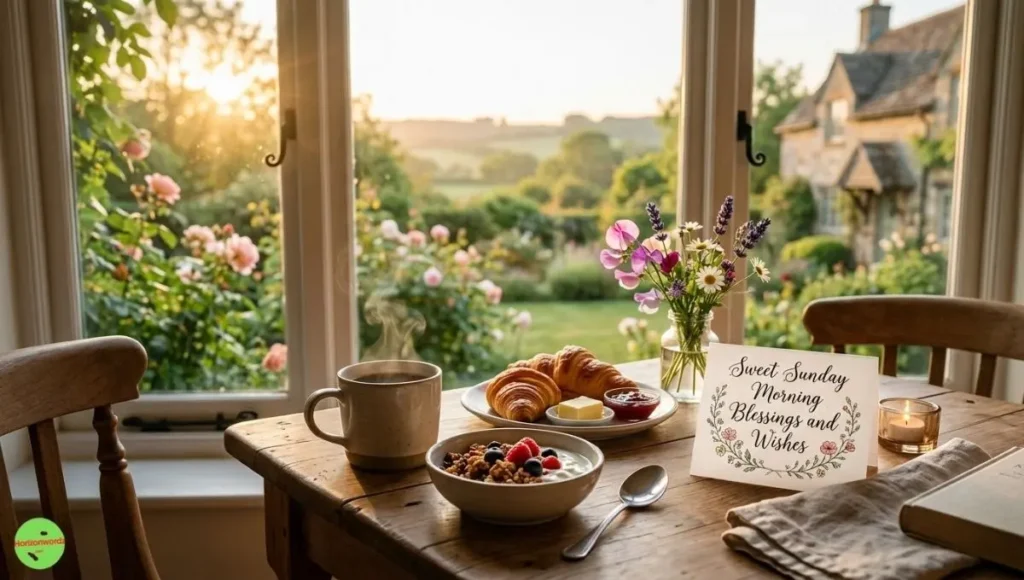 Sweet Sunday Morning Blessings and Wishes