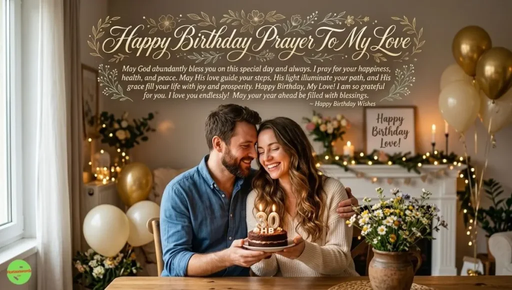 Happy Birthday Prayer To My Love Wishes