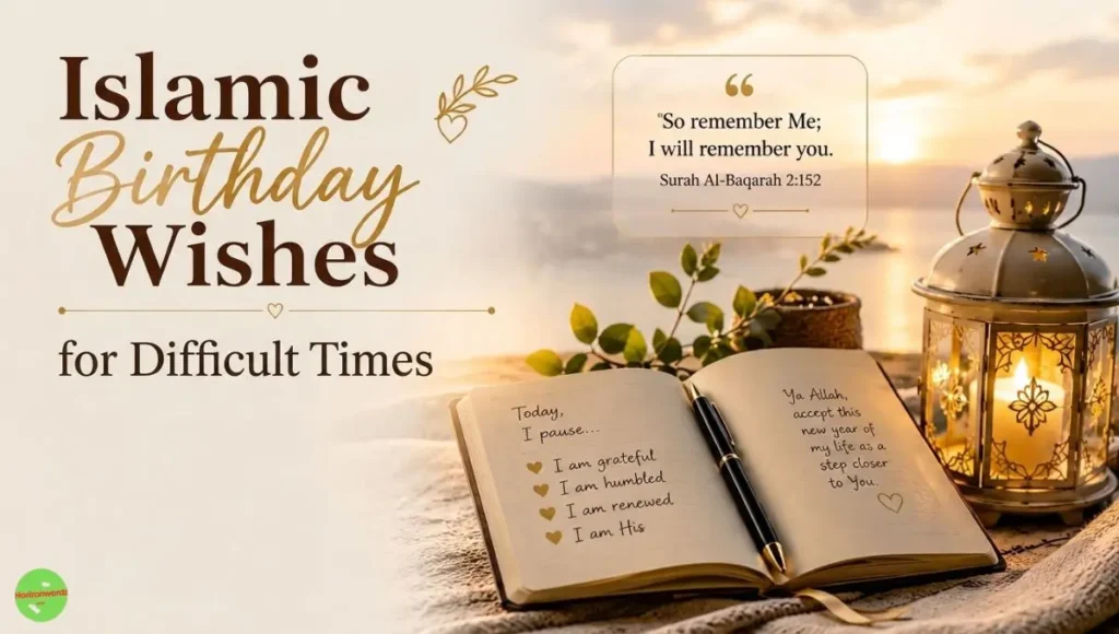 Islamic Birthday Wishes for Difficult Times