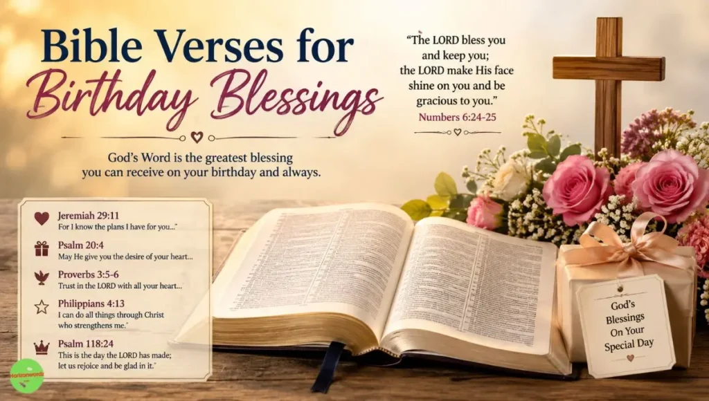Bible Verses for Birthday Blessings