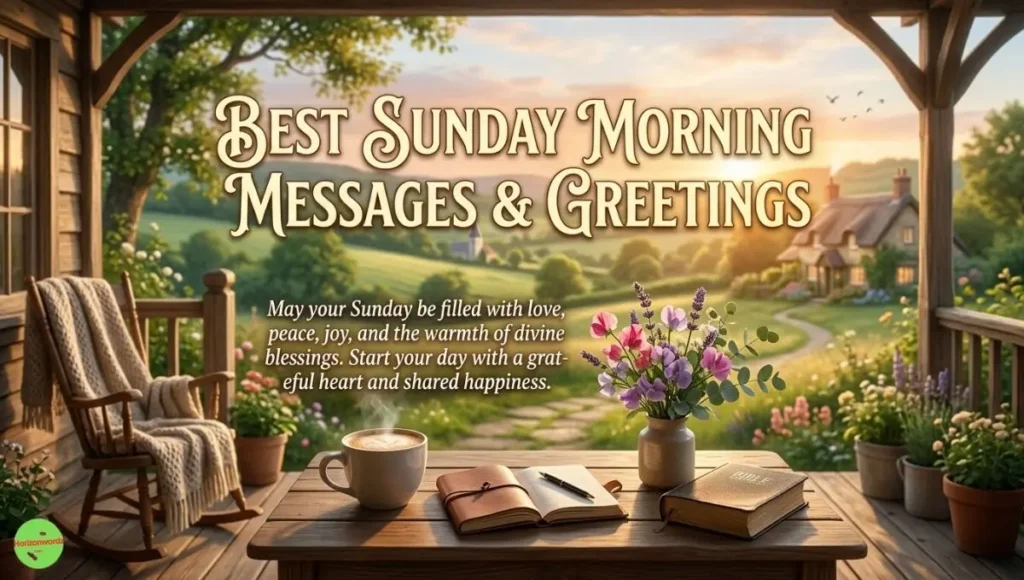 Best Sunday Morning Messages and Greetings