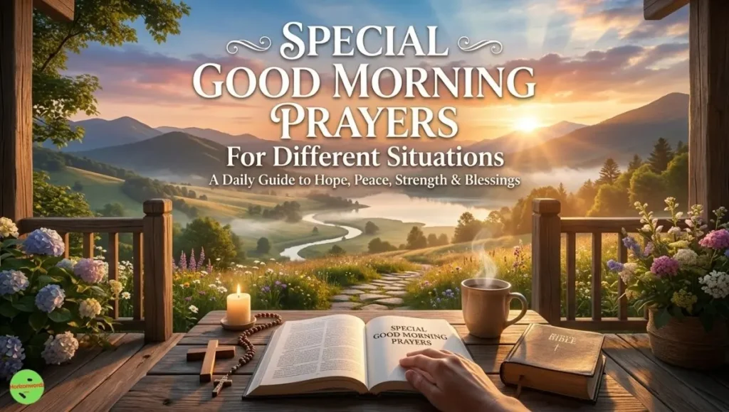 Special Good Morning Prayers for Different Situations