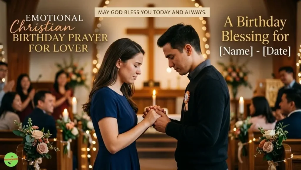Emotional Christian Birthday Prayer for Lover