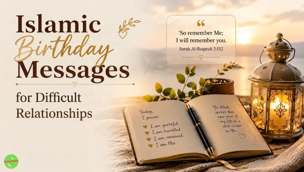  Islamic Birthday Messages for Difficult Relationships