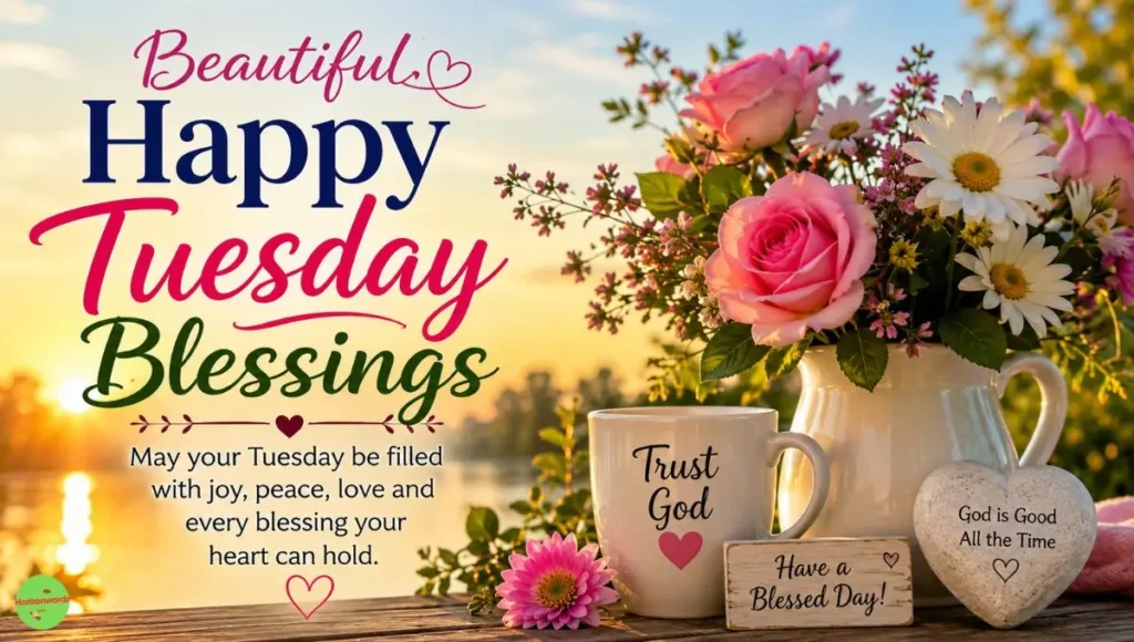 Beautiful Happy Tuesday Blessings