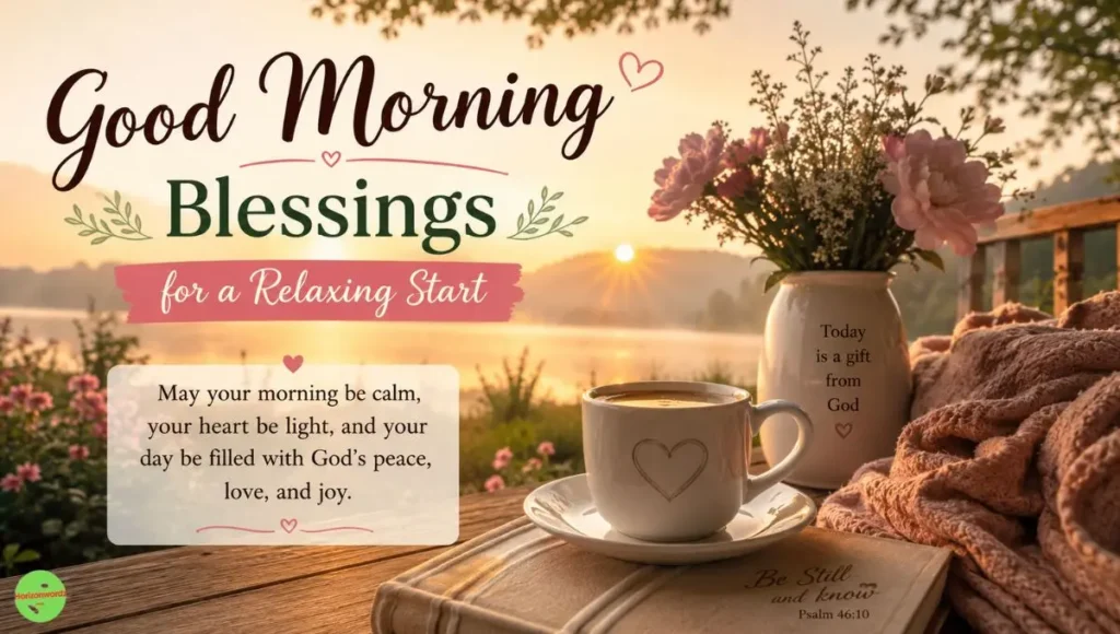 Good Morning Blessings for a Relaxing Start