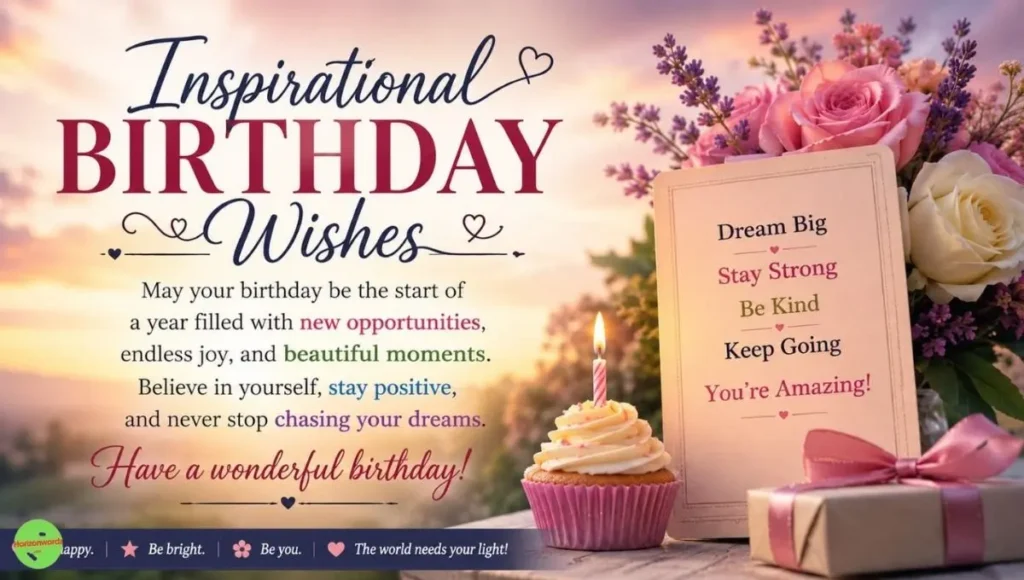 Inspirational Birthday Wishes