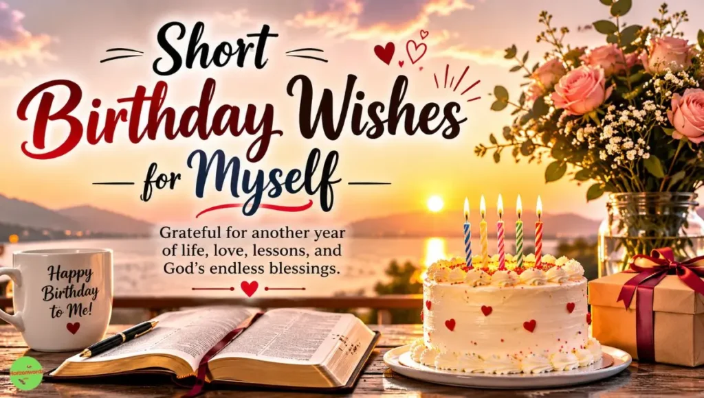  Short Birthday Wishes for Myself