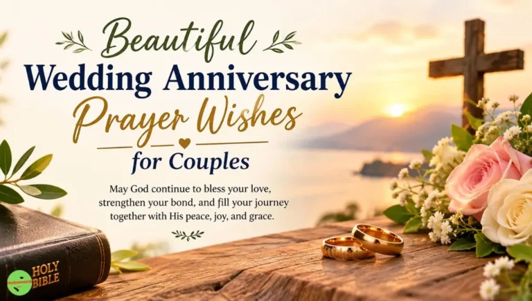 Beautiful Wedding Anniversary Prayer Wishes for Couples
