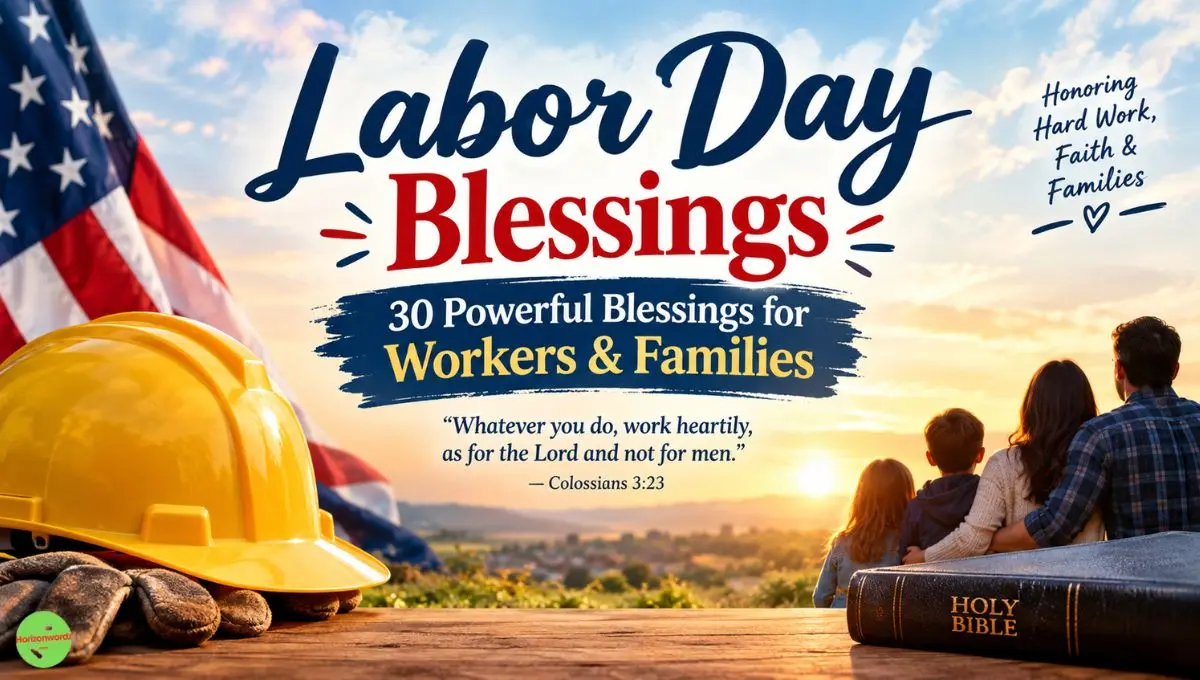 Labor Day Blessings: 30 Powerful Blessings for Workers & Families