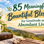 85 Meaningful Bountiful Blessings for Gratitude and Abundant Living
