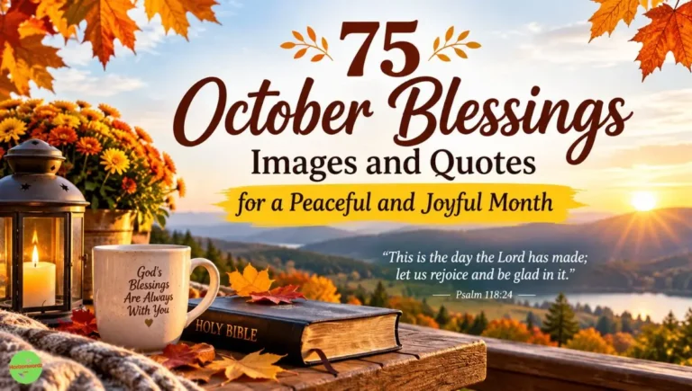 75 October Blessings Images and Quotes for a Peaceful and Joyful Month