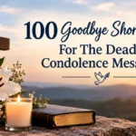 100 Goodbye Short Prayer For The Dead / Condolence Messages