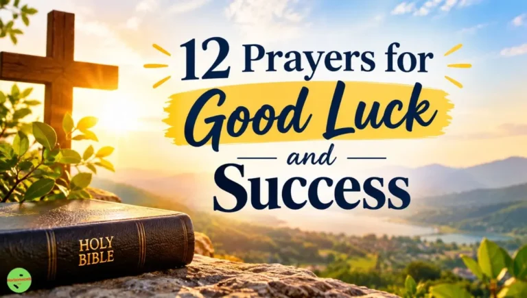 12 Prayers for Good Luck and Success