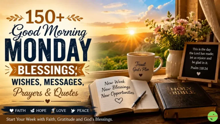 150+ Good Morning Monday Blessings, Wishes, Messages, Prayers & Quotes