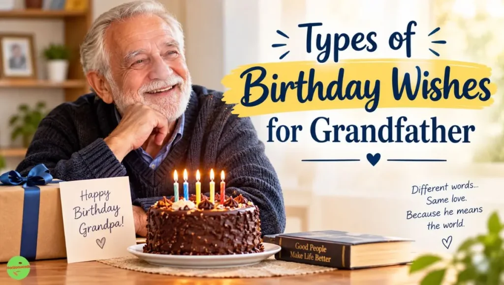 Types of Birthday Wishes for Grandfather