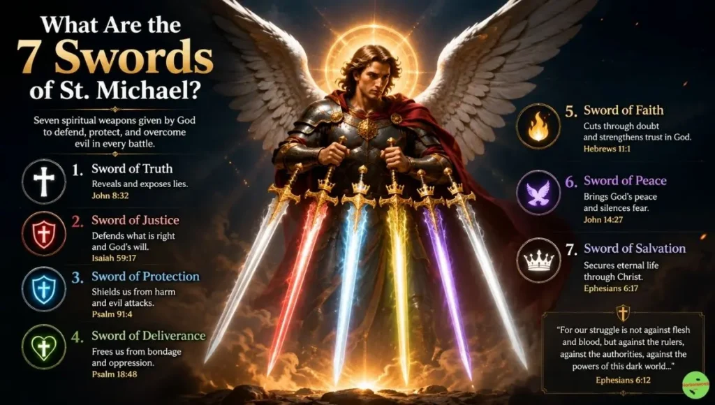 What Are the 7 Swords of St. Michael?