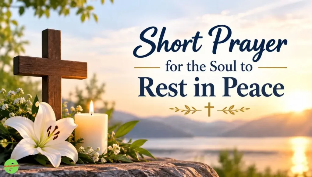 Short Prayer for the Soul to Rest in Peace