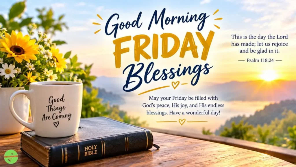 Good Morning Friday Blessings