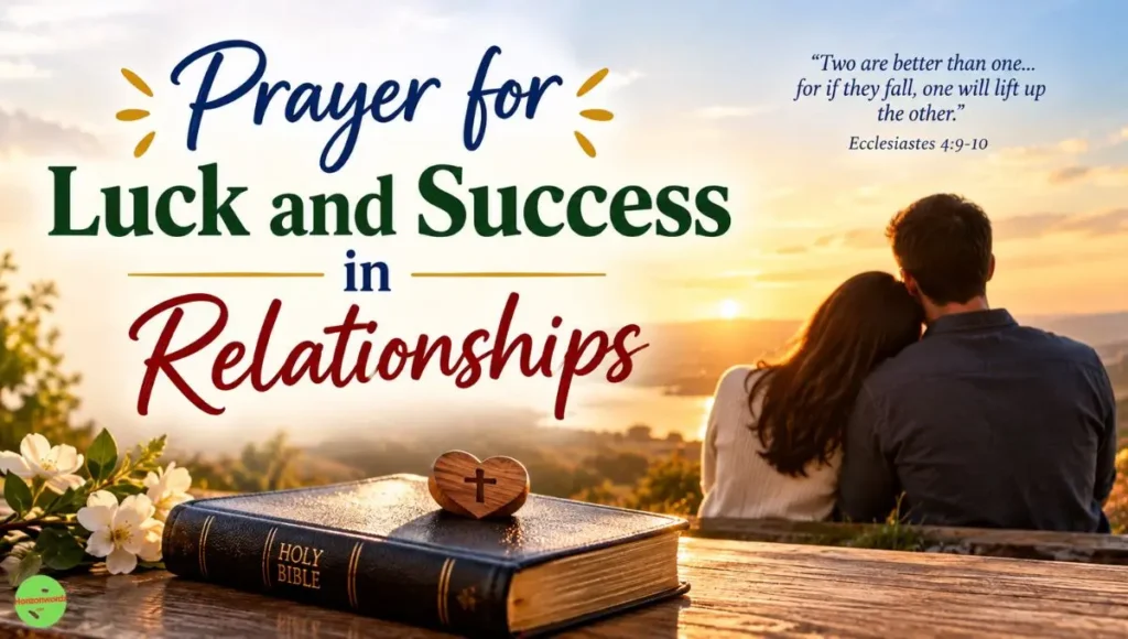 Prayer for Luck and Success in Relationships