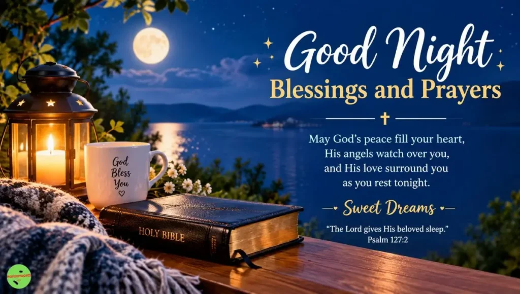Good Night Blessings and Prayers