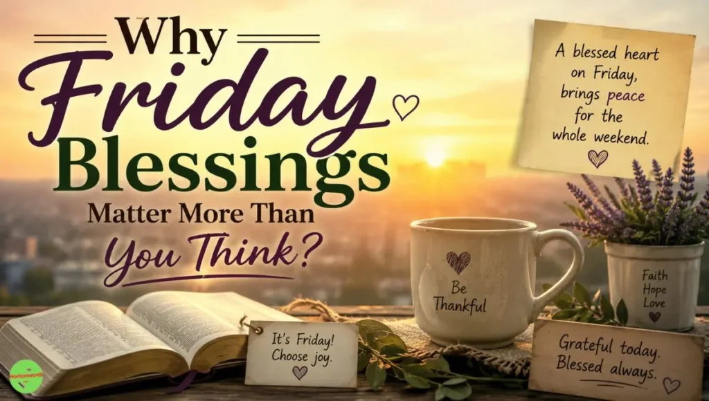 Why Friday Blessings Matter More Than You Think?