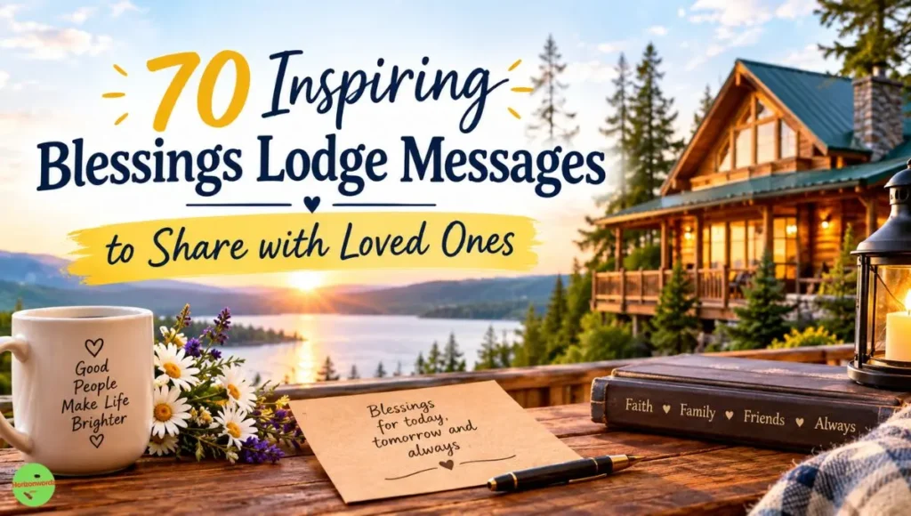 70 Inspiring Blessings Lodge Messages to Share with Loved Ones