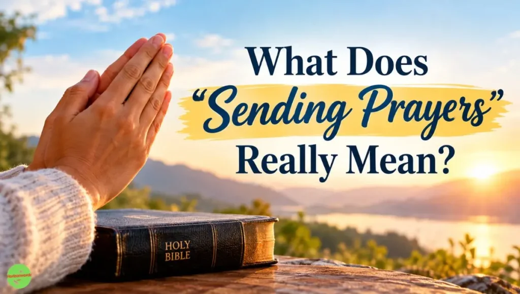 What Does "Sending Prayers" Really Mean?