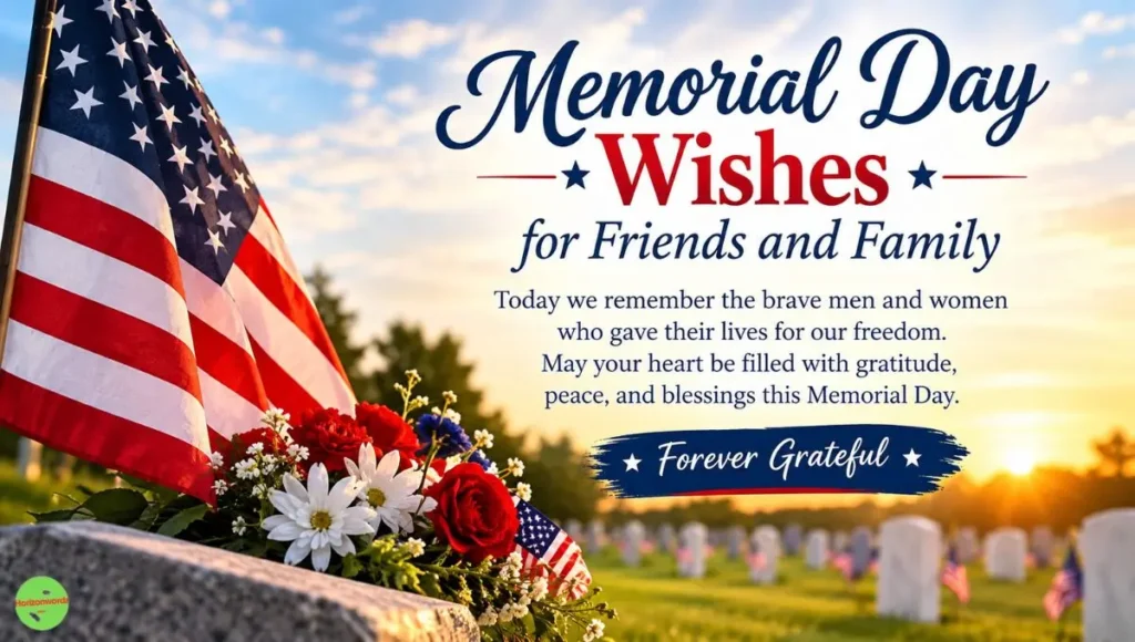 Memorial Day Wishes for Friends and Family