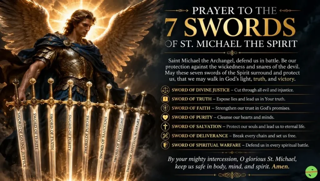 Prayer to the 7 Swords of St. Michael the Spirit