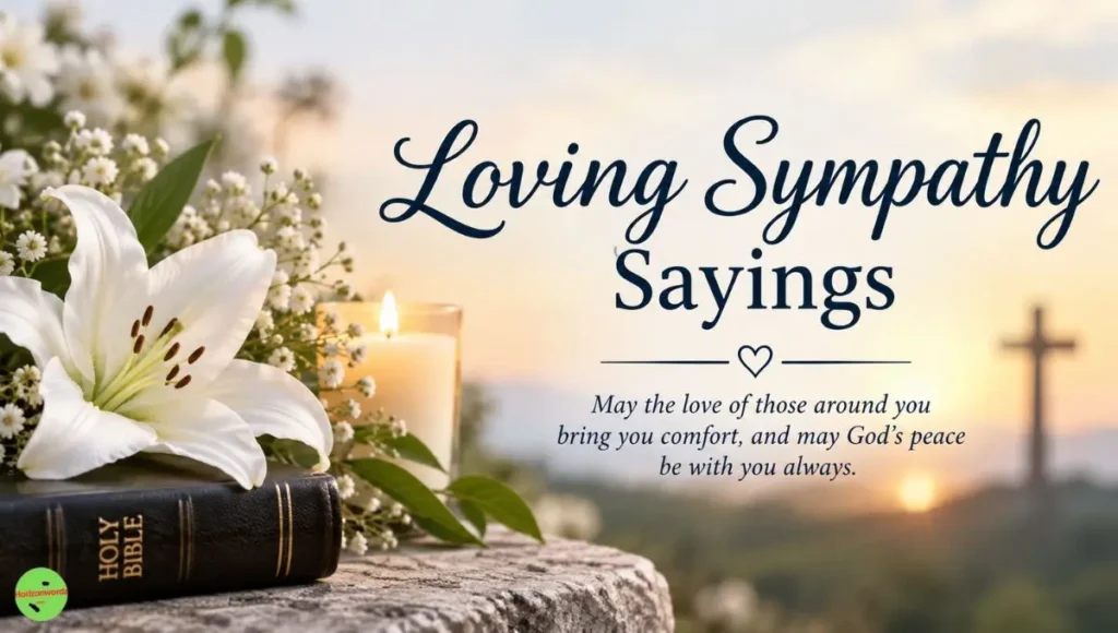 Loving sympathy sayings