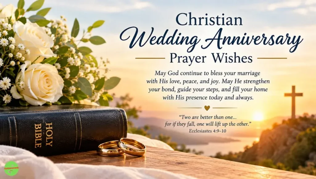 Christian Wedding Anniversary Prayer Wishes 