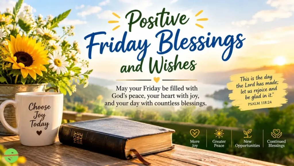 Positive Friday Blessings and Wishes