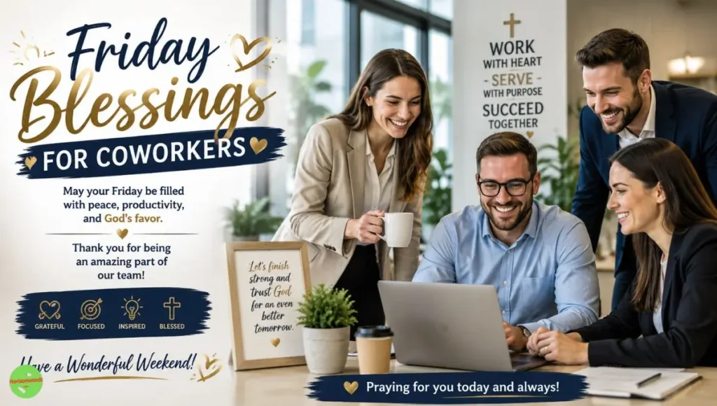 Friday Blessings for Coworkers