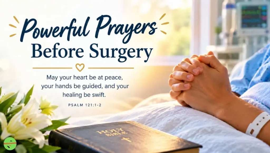 Powerful Prayers Before Surgery