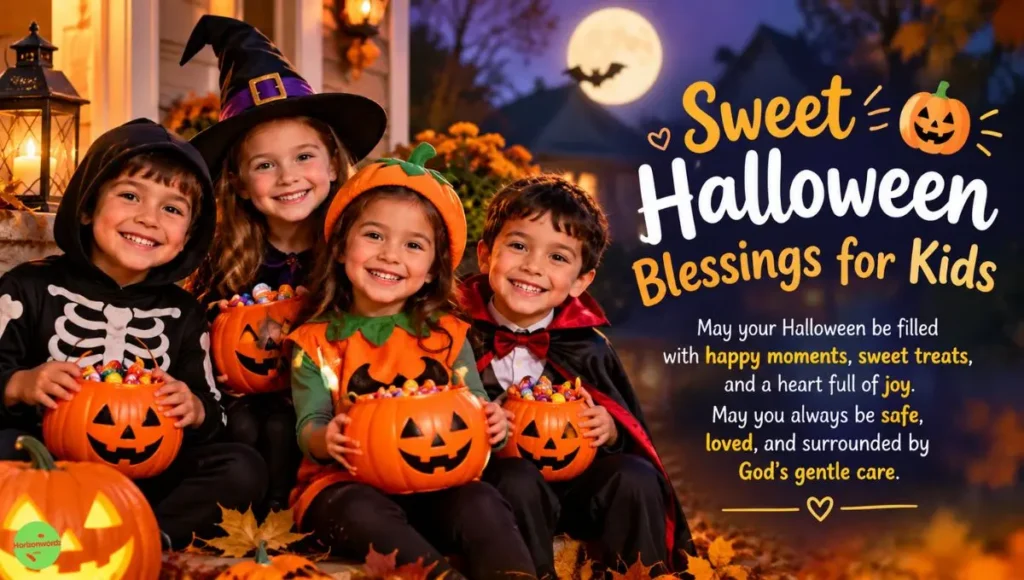 Sweet Halloween Blessings for Kids 