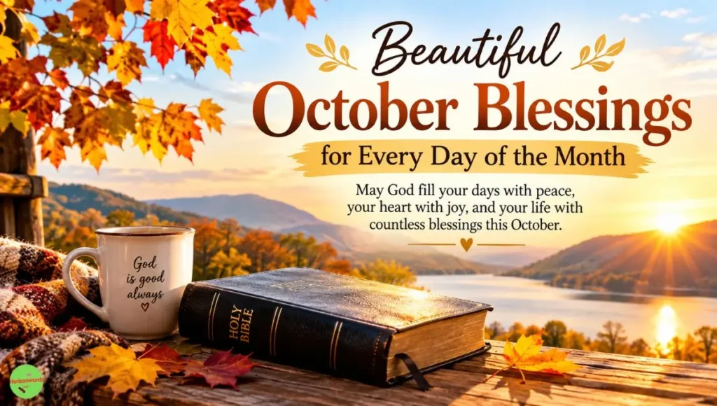Beautiful October Blessings for Every Day of the Month