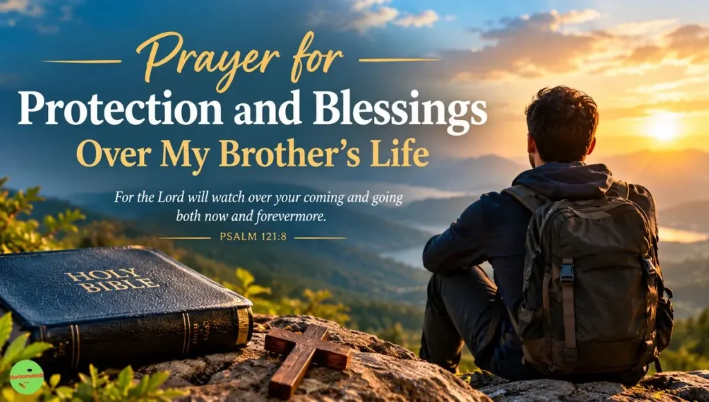 Prayer for Protection and Blessings Over My Brother’s Life
