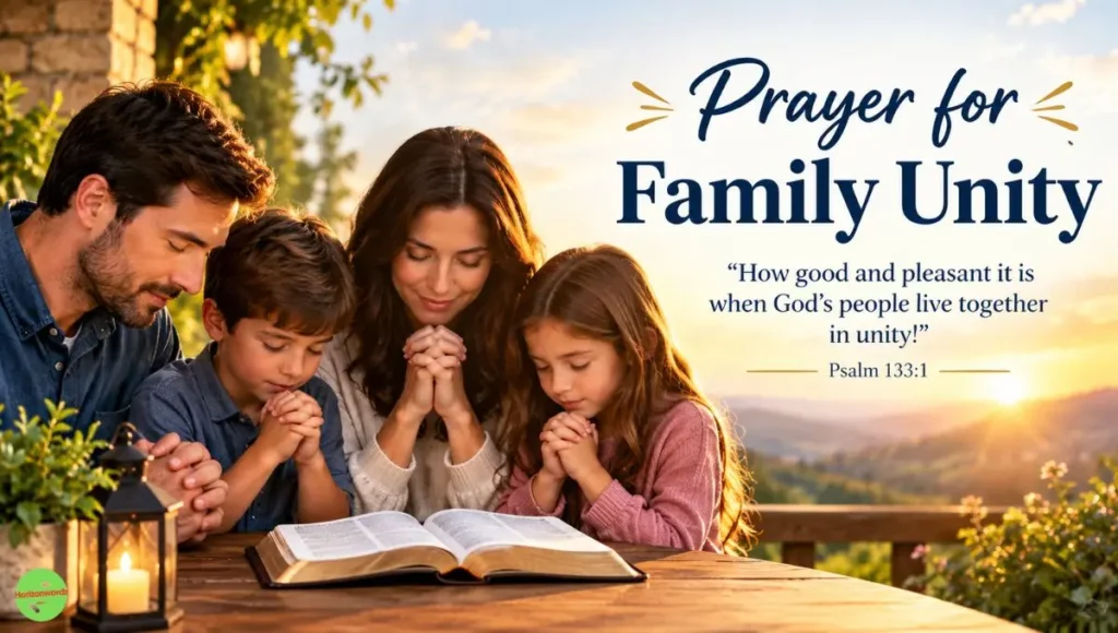 Prayer for Family Unity