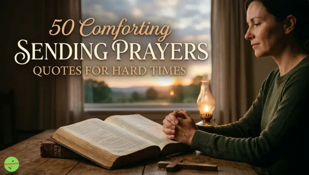 50 Comforting Sending Prayers Quotes for Hard Times